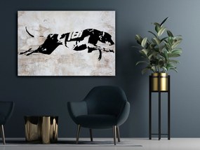 Artgeist Obraz - Greyhound Race (1 Part) Wide Veľkosť: 30x20, Verzia: Na talianskom plátne