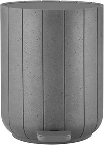 Sivý pedálový odpadkový kôš z polyresínu 3 l Kua – Blomus