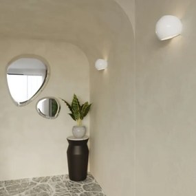 Sollux SL.1026 - Nástenné svietidlo GLOBE 1xE27/60W/230V lesklá biela