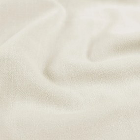 Ľan praný - LEN-018 Krémovo biely - metráž šírka 140 cm