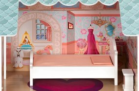 Veľký domček pre bábiky Barbie so súpravou nábytku