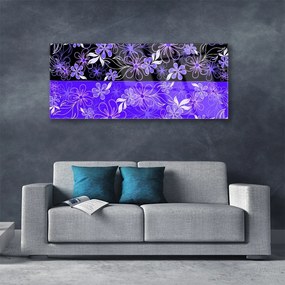 Obraz plexi Abstrakcia vzory kvety art 125x50 cm