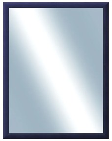 DANTIK - Zrkadlo v rámu, rozmer s rámom 70x90 cm z lišty LEDVINKA modrá (1444)