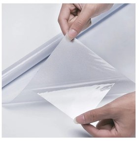 Matná nálepka na sklo s ochranným filmom Ambiance, výška 2 m