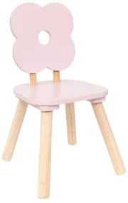 Detská stolička FLEUR ružová