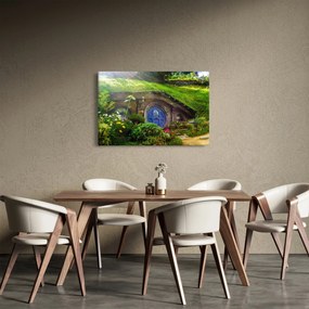 Obraz - Hobitína (90x60 cm)