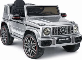 LEAN CARS Autobatérie Mercedes AMG G 63 Silver Painted