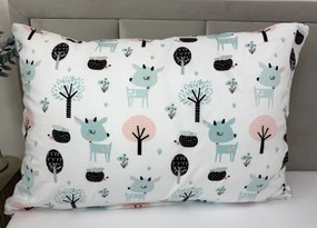 INTERMEDIC SK Detská obliečka na vankúš Zoo 45x65 cm – 100 % bavlna