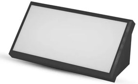 LED Vonkajšie nástenné svietidlo LED/20W/230V 6400K IP65 čierna