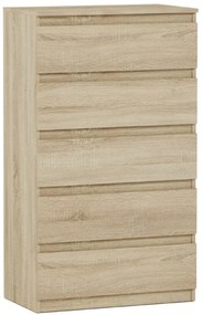 Vysoká komoda R-5 - rôzne farebné prevedenia antracit