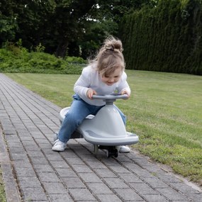 Kidwell ROLLO šedé balančné odrážadlo s LED kolieskami, nosnosť 100 kg