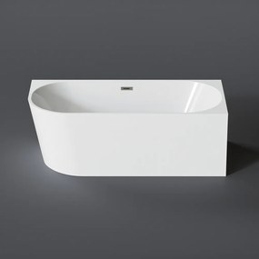 CORNER polo-voľne stojaca vaňa do rohu, pravá, biela, 150x75x58 cm