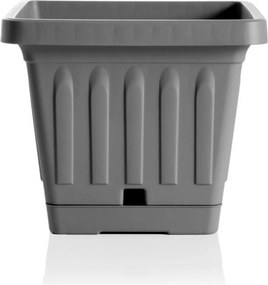 BAMA Kvetináč TERRA 20 x 20 cm, sivá