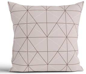 Bavlnená obliečka na vankúš Renforcé 40 × 40 cm - Sebastian béžový