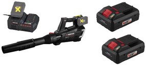 Parkside Performance®  Aku turbínový fúkač lístia Pptlba 40-Li C3 + Smart akumulátor 20 V/4 Ah, 2 kusy + Smart nabíjačka akumulátora 20 V/12 A  (800010699)