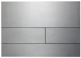 Tece Square II ovládacie tlačidlo z kovu z nerezu broušený 9240830 9.240.830