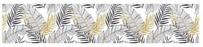 Samolepka na okno 200x40 cm Classy Palm Leaves - Ambiance