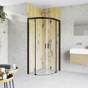 Roth Štvrťkruhový sprchový kút CI R55 - bez vaničky ROTH-Variant: rozmery: 80x80 cm - (CI R55/800 - CI R55 080200 VPE), ROTH-Profily: profily: brilla…