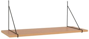 Polica v dekore jaseňa v prírodnej farbe 80 cm Chiba – House Nordic