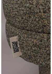 Hnedá lavica z textílie buklé Fern – Dutchbone