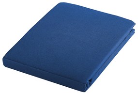 XXXLutz NAPÍNACIA PLACHTA, džersej, modrá, číra, 150/200 cm Bio:Vio - Obliečky & plachty - 004996003617