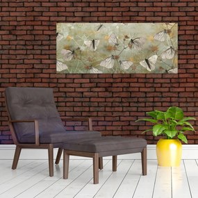 Obraz - Vintage motýle (120x50 cm)