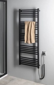 Sapho Sapho, METRO-E elektrické vykurovacie teleso, rovné, 500x1060 mm, 400 W, biela, ME410