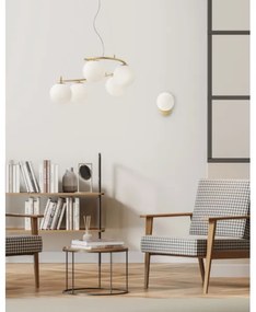 Redo 01-2719 - Luster na lanku VOLLEY 5xE14/28W/230V zlatá