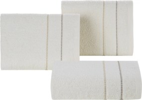 FROTÉ UTERÁK SUZI SADA 6KS 30X50 CM KRÉMOVÁ