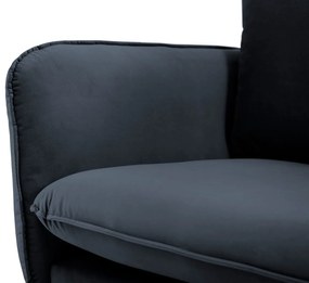 Zamatová štvormiestna pohovka Vienna 230 × 92 × 95 cm