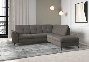 XXXLutz ROHOVÁ SEDAČKA, textil, grafitová Sit & More - Sedačky - 00014401331R