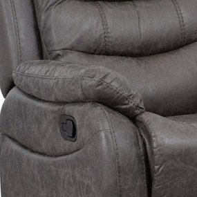 Polohovateľné kreslo COZY 4086 GREY