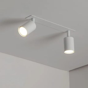 Podhľadové bodové svietidlo NEX 2xGU10/10W/230V biela