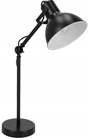 Stolná lampa 1xE27/40W/230V čierna