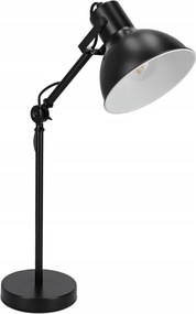 Stolná lampa 1xE27/40W/230V čierna