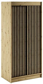 Skriňa Lamelo 1 100 Dub Artisan/čierna