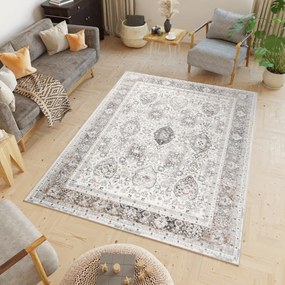 TA Koberec D890A BIELY VIZON VALLEY Rozmer: 120x170 cm