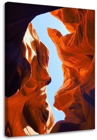 Obraz na plátně Velký Kaňon Antilopí - 70x100 cm