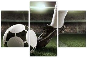 Obraz - Futbalová lopta (90x60 cm)