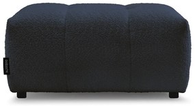 Modrá podnožka z textílie buklé Roxelane – Bobochic Paris