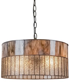 Tiffany vitráž minimalistický luster Prezent 210 vzor 14