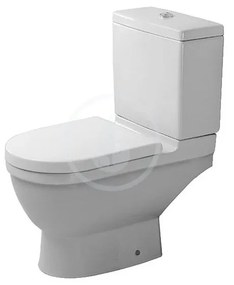 DURAVIT Starck 3 WC kombi misa, zadný odpad, s HygieneGlaze, biela, 0126092000