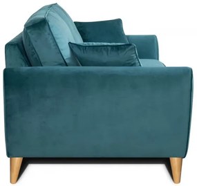 Pohovka ISLA 3P, zelená (velvet - GREEN)