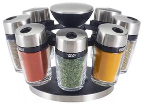 Cole&Mason - Otočný stojan s koreničkami MASTER 9 ks