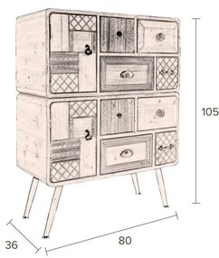 Drevená komoda Dutchbone Jove