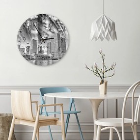 Gario Hodiny na stenu Carpe diem Rozmery: 60 x 60 cm