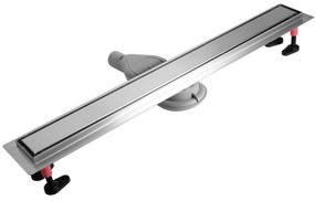 Rea NEOX Superflow, odtokový sprchový žľab 90 cm, brúsená oceľ, REA-G2708