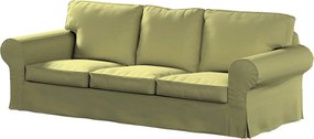 Poťah na sedačku Ektorp (rozkladacia, pre 3 osoby) NOVÝ MODEL 2013 farba produktu zelená látka lesklá, zamatová