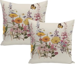 XPOSE® Set obliečok na vankúš PAVLÍNA (digitálna tlač) 43x43 cm - set 2 ks