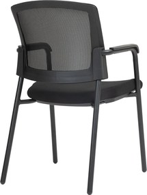 Stolička pre návštevy Volga - čierne